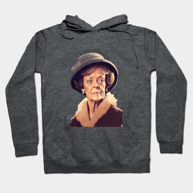 Maggie Smith Hoodie by Sobalvarro